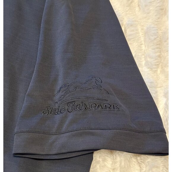 Men's Callaway Brand Opti-Dri Black Polo Shirt "State Fair Park" Size XXL-READ - Picture 5 of 16